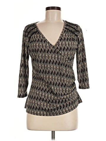 Miss Tina by Tina Knowles 3/4 Sleeve T-Shirt (view 1)