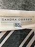 Sandra Darren Chevron-herringbone Black Casual Dress Size 18 - photo 7