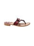 Jack Rogers Burgundy Flip Flops Size 7 - photo 1