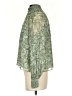 Intermix 100% Silk Green Long Sleeve Silk Top Size 4 - photo 5