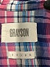 Grayson 100% Cotton Plaid Blue Long Sleeve Button-Down Shirt Size Med (3) - photo 7