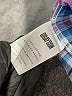 Grayson 100% Cotton Plaid Blue Long Sleeve Button-Down Shirt Size Med (3) - photo 8