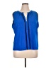 Calvin Klein Blue Sleeveless Blouse Size XL - photo 1