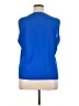 Calvin Klein Blue Sleeveless Blouse Size XL - photo 2
