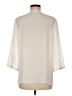 Chico's 100% Polyester Ivory 3/4 Sleeve Blouse Size Med (1) - photo 2