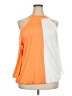Culture Code Orange Sleeveless Blouse Size 2X - photo 1
