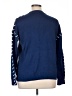 Unbranded 100% Polyester Blue Pullover Sweater Size XL - photo 2