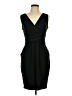 Ann Taylor LOFT Solid Black Cocktail Dress Size 10 - photo 1