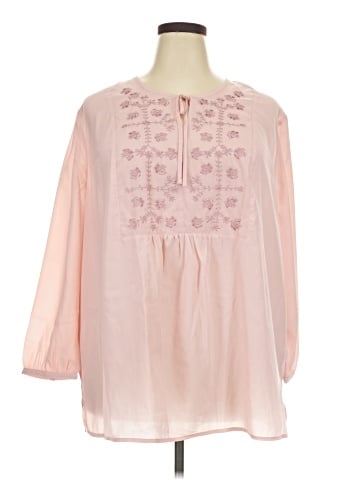 Signature Long Sleeve Blouse (view 1)