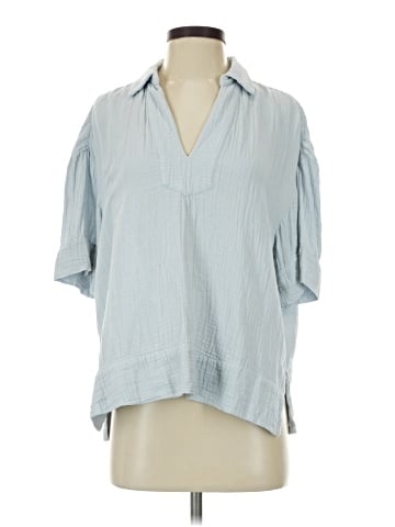 Faherty 3/4 Sleeve Blouse (view 1)