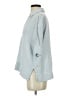 Faherty 100% Cotton Blue 3/4 Sleeve Blouse Size S - photo 5