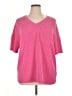 Unbranded Pink 3/4 Sleeve T-Shirt Size XL - photo 1