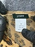 J.Crew 100% Wool Animal Print Brown Wool Pullover Sweater Size M - photo 7