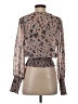 On The Road... Brown Long Sleeve Blouse Size S - photo 2