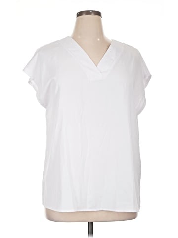 David's Bridal Short Sleeve Blouse (view 1)