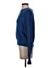 Free People Solid Blue Pullover Sweater Size S - photo 5