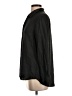 Uniqlo 100% Rayon Tweed Black Long Sleeve Button-Down Shirt Size S - photo 5