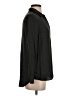 Uniqlo 100% Rayon Tweed Black Long Sleeve Button-Down Shirt Size S - photo 4
