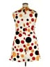 The Drop Polka Dots Orange Casual Dress Size XXL - photo 2