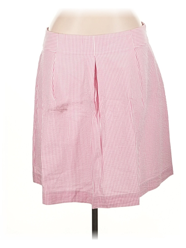 Pre-owned Lands' End Casual Skirt In Pink