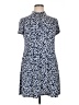 MSK Blue Casual Dress Size XL (petite) - photo 1