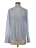 Calvin Klein Gray Long Sleeve Blouse Size S - photo 1
