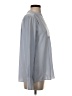 Calvin Klein Gray Long Sleeve Blouse Size S - photo 4