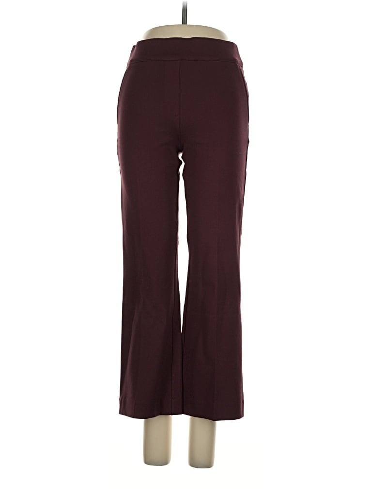 Pre-owned Spanx Dress Pants In Burgundy