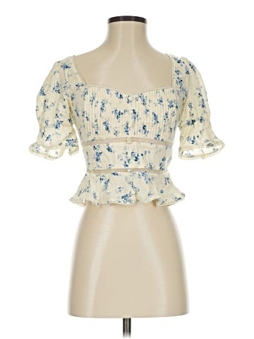 Reformation Short Sleeve Blouse (view 1)