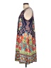 Unbranded Print Blue Casual Dress Size L - photo 5