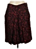 Etcetera Animal Print Burgundy Casual Skirt Size 12 - photo 1