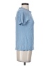 Bibi Blue Short Sleeve Top Size S - photo 4