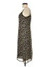 Old Navy 100% Polyester Animal Print Brown Casual Dress Size 4 - photo 5