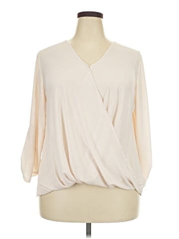 Lush 3/4 Sleeve Blouse (view 1)