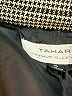 Tahari by ASL Houndstooth Gray Blazer Size 10 - photo 6