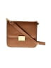 FRAME 100% Leather Tan Leather Crossbody Bag One size - photo 1