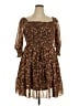 Baltic Born 100% Polyester Paisley Brown Cocktail Dress Size XXL - photo 1