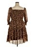 Baltic Born 100% Polyester Paisley Brown Cocktail Dress Size XXL - photo 2