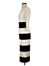 Bebe Stripes Ivory Casual Dress Size S - photo 5