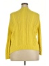 Talbots 100% Cotton Yellow Cardigan Size 2X - photo 2