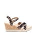 DV by Dolce Vita Animal Print Tan Wedges Size 8 1/2 - photo 1