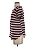 SO Stripes Burgundy Short Sleeve T-Shirt Size S - photo 5