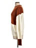 Unbranded 100% Acrylic Color Block Brown Pullover Sweater Size L - photo 5
