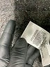 Express 100% Polyester Solid Black Faux Leather Skirt Size 6 - photo 4