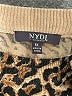 NYDJ Animal Print Brown Pullover Sweater Size 1X - photo 7
