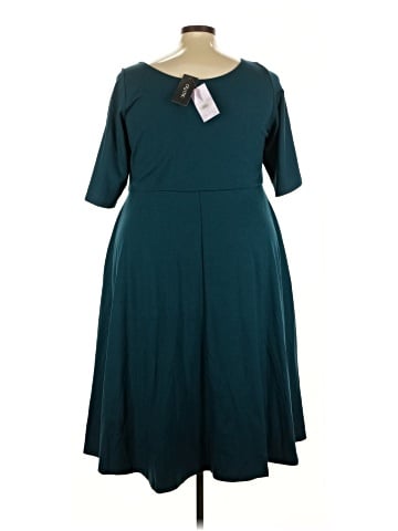 City Chic Casual Dress (view 2)