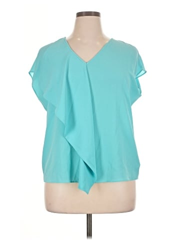 MICHAEL Michael Kors Short Sleeve Blouse (view 1)