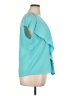 MICHAEL Michael Kors Teal Short Sleeve Blouse Size XL - photo 4