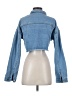 Shein Blue Denim Jacket Size 4 - photo 2