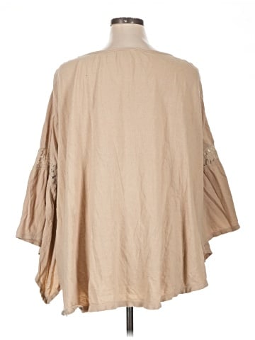 Denim 24/7 3/4 Sleeve Blouse (view 2)